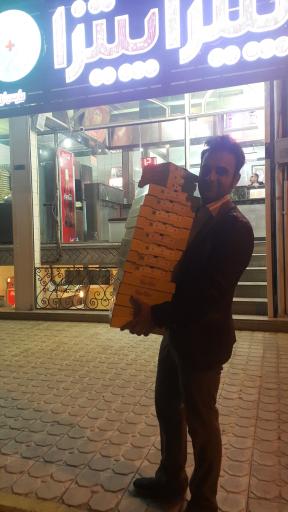 عکس پیتزا پیتزا پارسیان