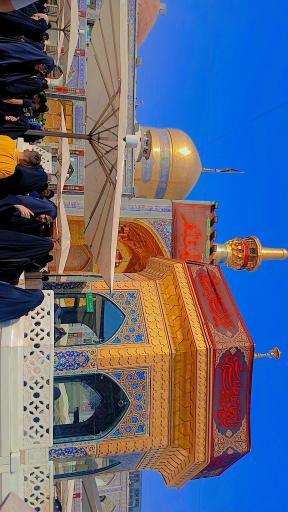 عکس ورودی حرم امام رضا