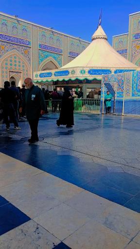 عکس ورودی حرم امام رضا