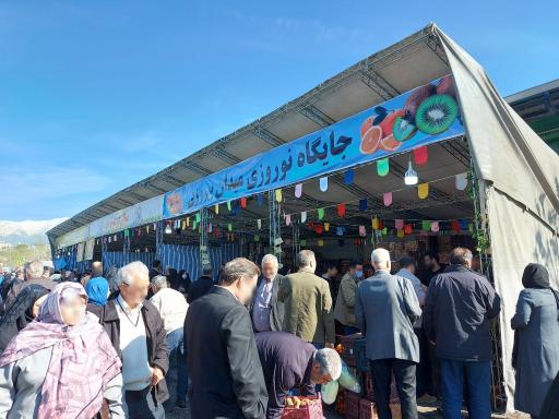 عکس میدان میوه و تره بار پیروزی