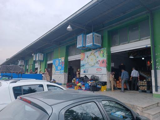 عکس میدان میوه و تره بار پیروزی