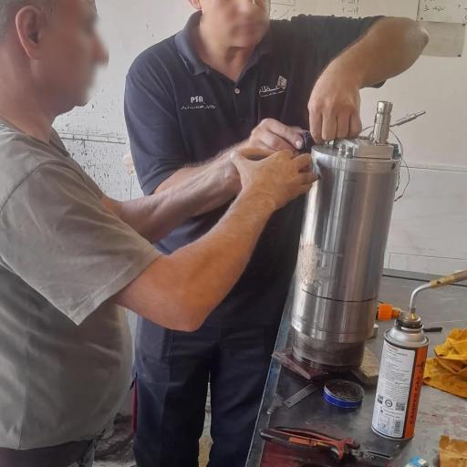 عکس سیم پیچی الکترو موتورهای صنعتی شهیدی