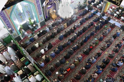 عکس مسجد جامع الزهرا منظریه