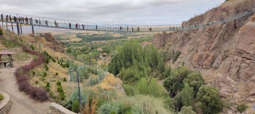 عکس پل معلق شیشه ای هیر