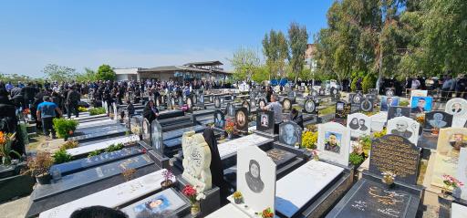 عکس آرامستان بهشت بهشتی فریدونکنار