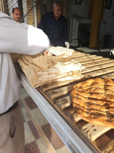 عکس نانوایی تقی پور