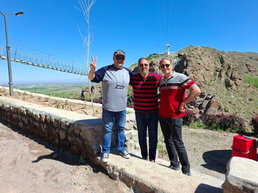 عکس پل معلق شیشه ای هیر