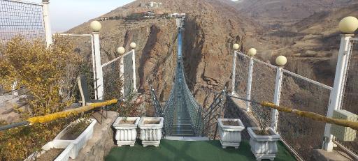 عکس پل معلق شیشه ای هیر