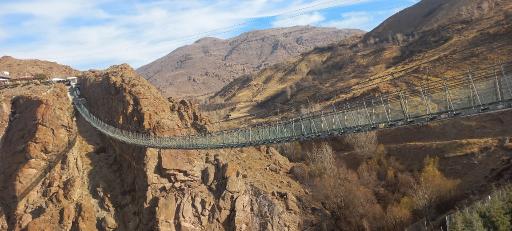 عکس پل معلق شیشه ای هیر