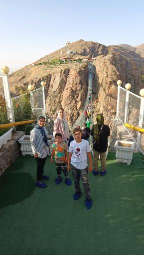 عکس پل معلق شیشه ای هیر