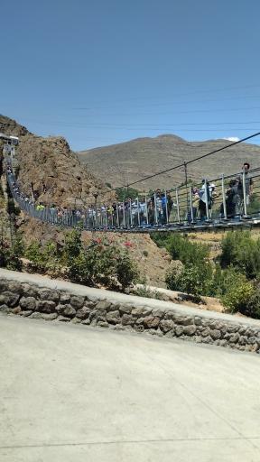 عکس پل معلق شیشه ای هیر
