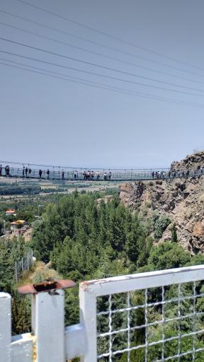 عکس پل معلق شیشه ای هیر