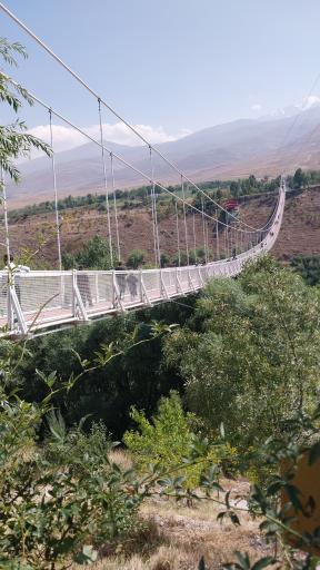 عکس پل معلق شیشه ای هیر