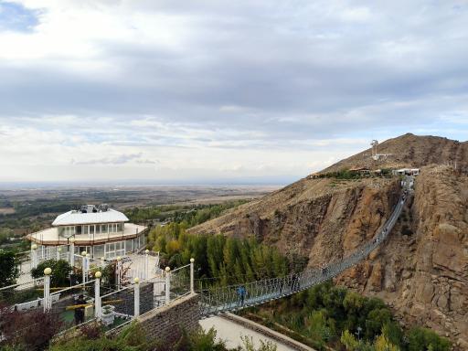 عکس پل معلق شیشه ای هیر