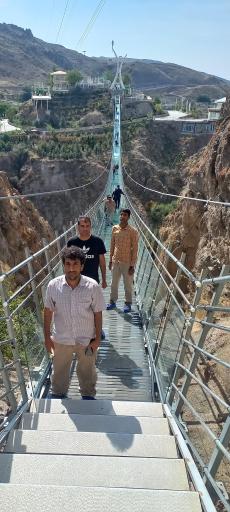 عکس پل معلق شیشه ای هیر