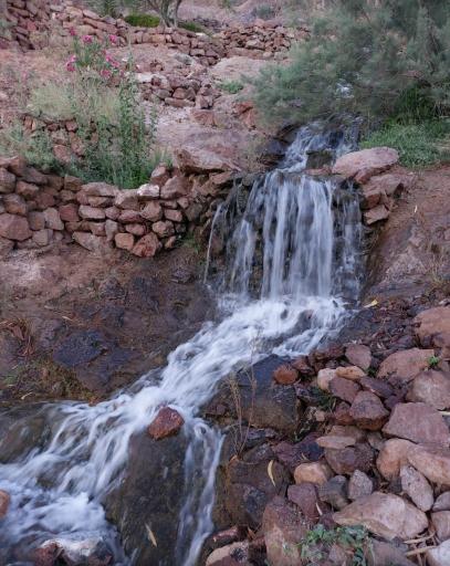 عکس دریاچه پارک آبشار بافق