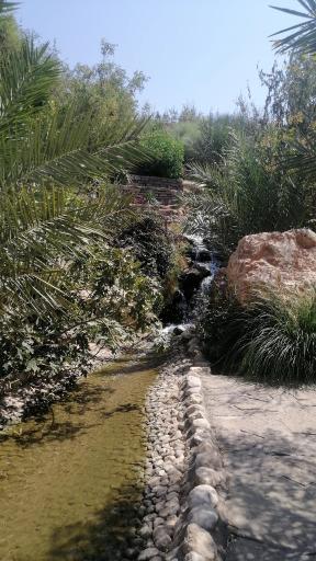 عکس دریاچه پارک آبشار بافق