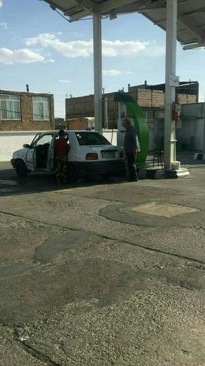 عکس پمپ گاز CNG مهریزی