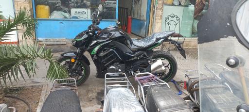 عکس تعمیرات موتورسیکلت رزمنده