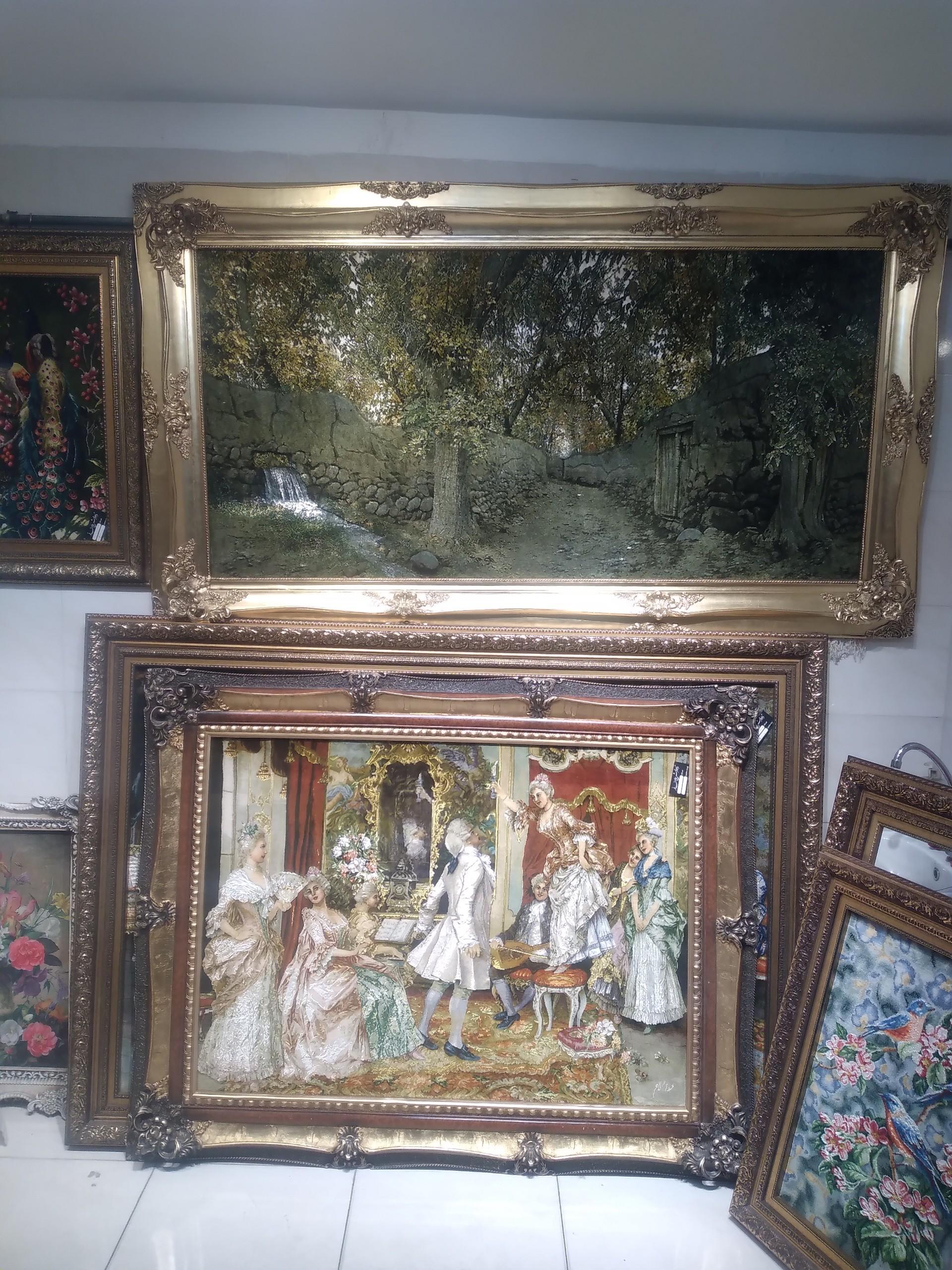 عکس تابلو فرش همایون فر