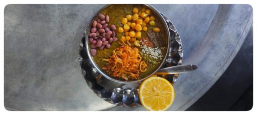 عکس آش و حلیم سادات 