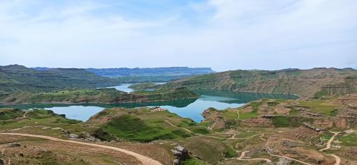 عکس دریاچه سد دز