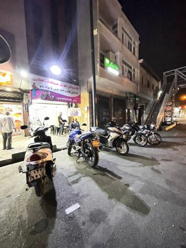 عکس کارواش سیکلت مدرن