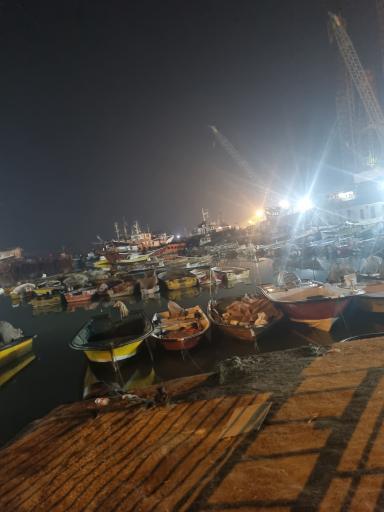 عکس اسکله صیادی صلح آباد