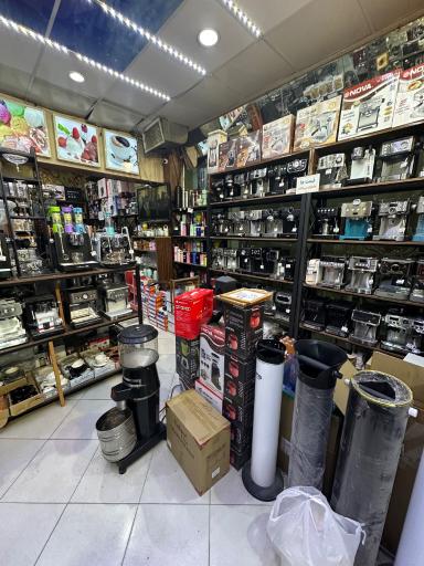 عکس قهوه وتجهیزات اسپرسو ساز تمشک