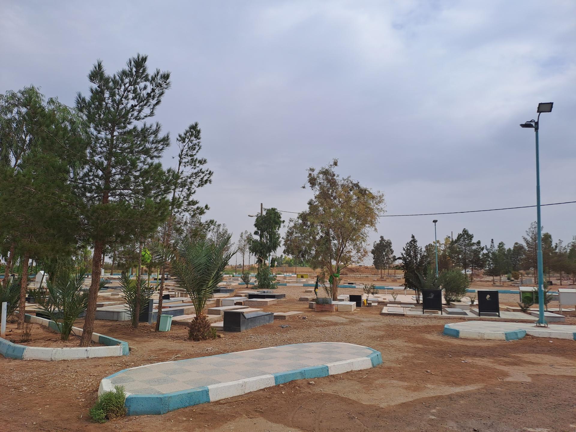 عکس آرامستان ابراهیم آباد رستاق