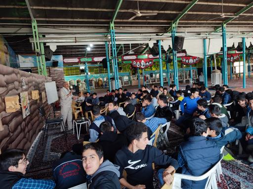 عکس خیمه حسینی گلستان شهدا