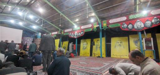 عکس خیمه حسینی گلستان شهدا