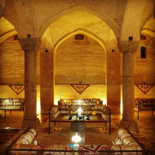 عکس عمارت صفویه (اقامتگاه سنتی)