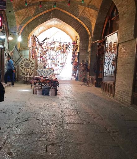 عکس بازار فرش اصفهان