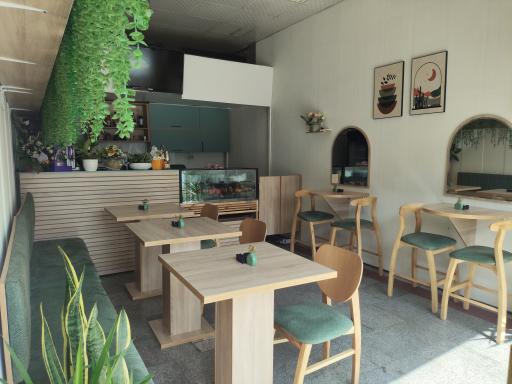 عکس کافه کیک حنا