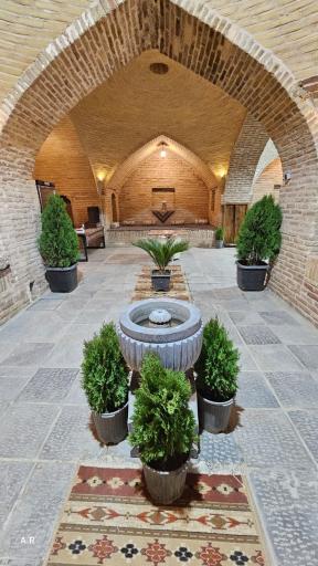 عکس عمارت صفویه اقامتگاه سنتی