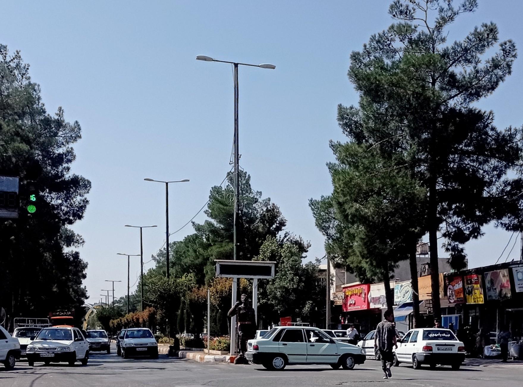 عکس چهارراه بسیج