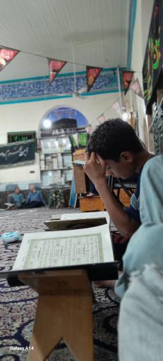 عکس مسجد صاحب الزمان مهدی آباد