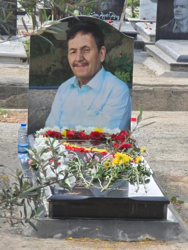 عکس مزار محمدرضا رضایی