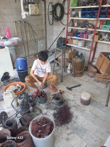 عکس سیم پیچی و خدمات فنی رحمان
