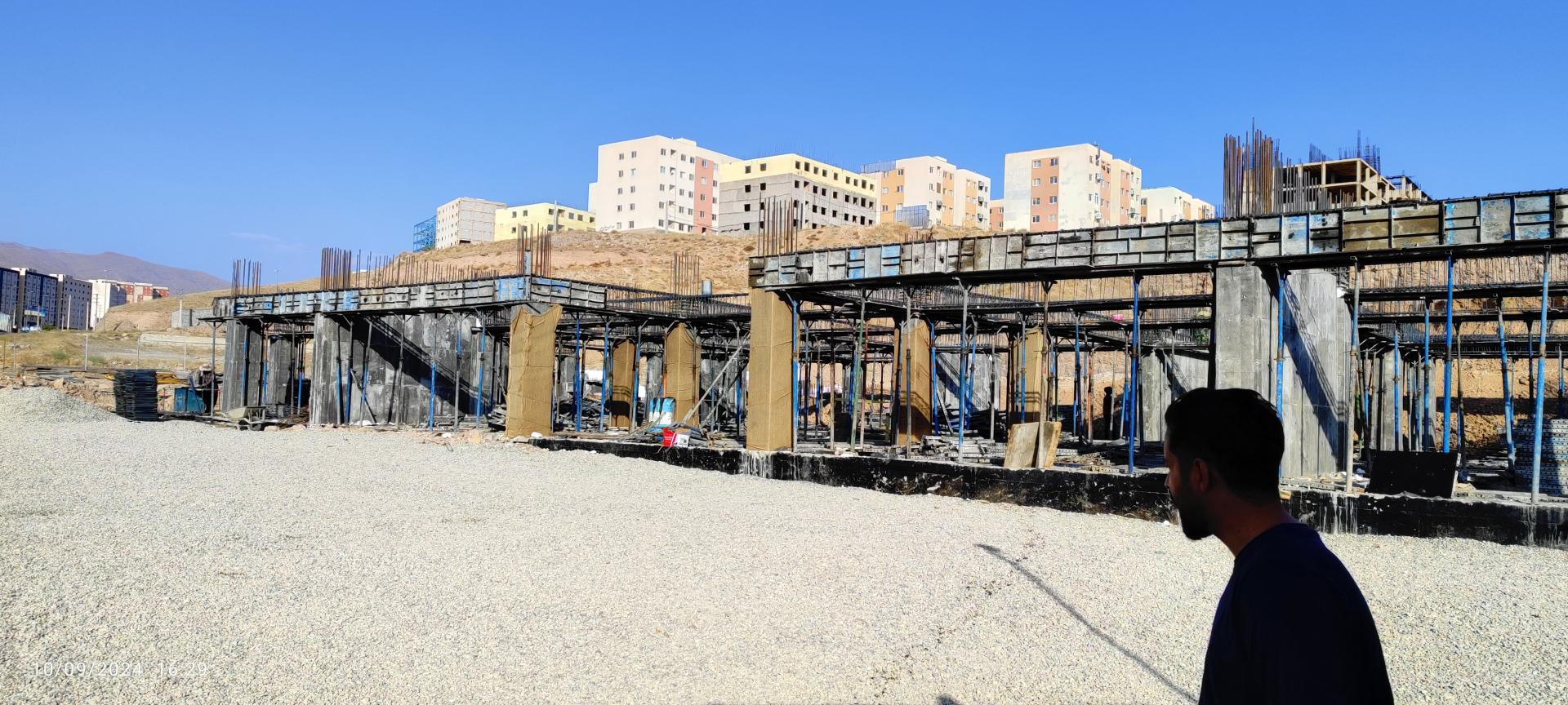 عکس پروژه ۱۲۶ واحدی شاهد (در حال ساخت)