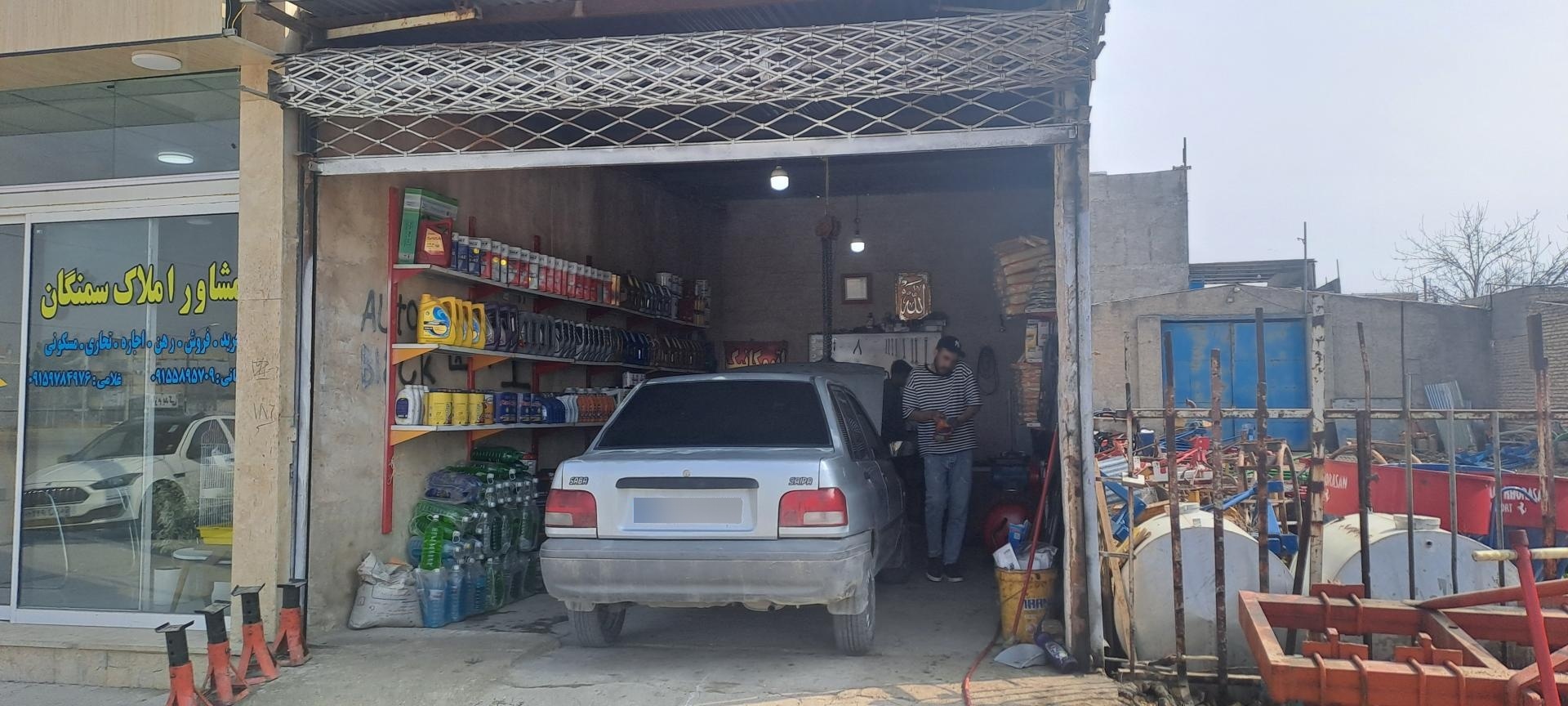 عکس مکانیکی و تعویض روغنی براداران نبوی