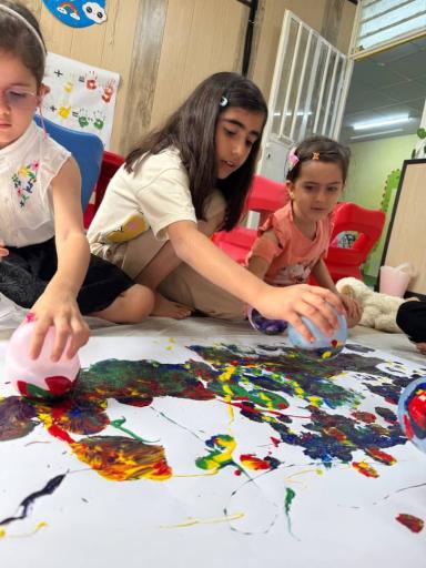 عکس کودکان خلاق آفتاب