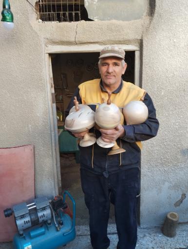 عکس کارگاه صنایع دستی کلاته 