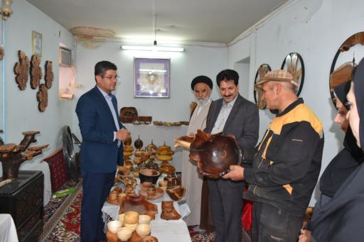 عکس کارگاه صنایع دستی کلاته 