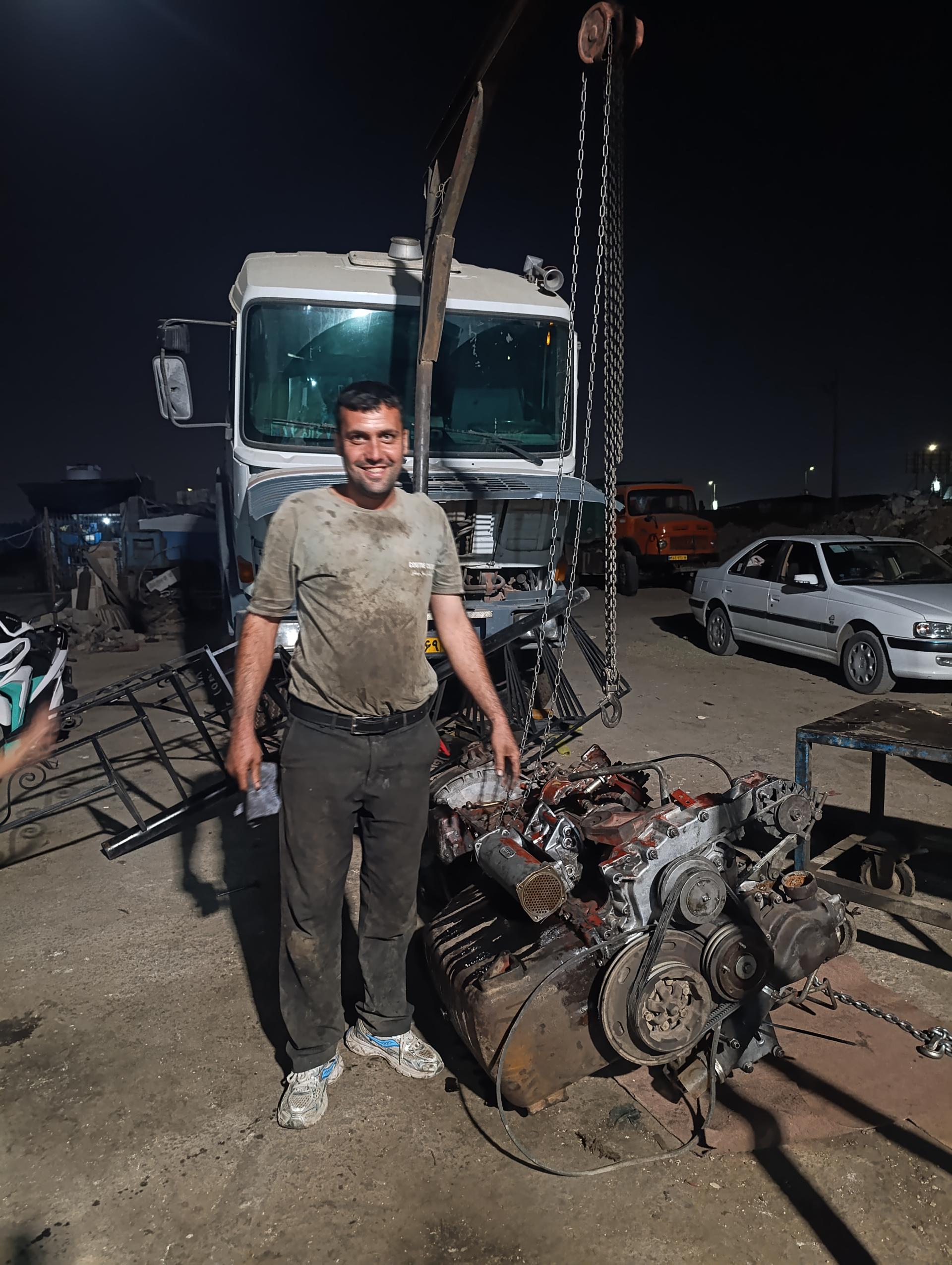 عکس مکانیکی سنگین و اوراقی بنز و ولوو