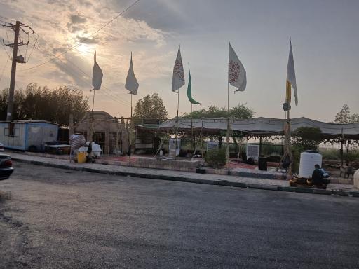 ستاد اسکان زائرين اربعین حسینی در شهرستان آبادان