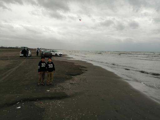 عکس ساحل دریای خزر