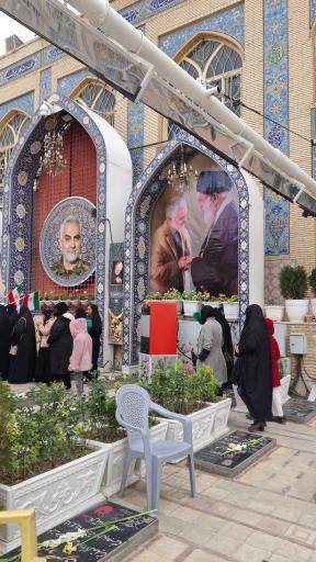 عکس گلزار شهدای بین المللی کرمان