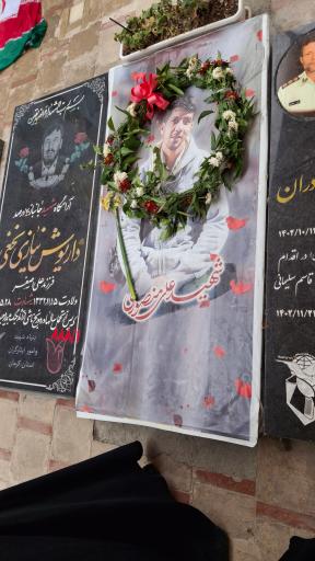 عکس گلزار شهدای بین المللی کرمان